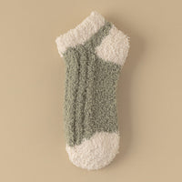 Warme Plüschsocken