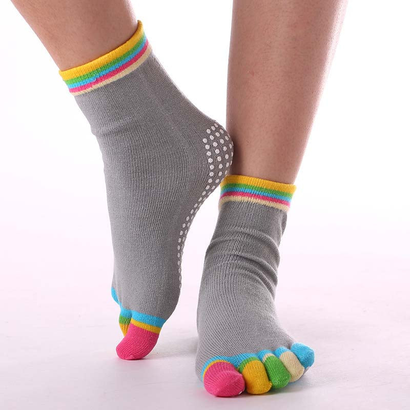 Lässige 5-Finger-Socken