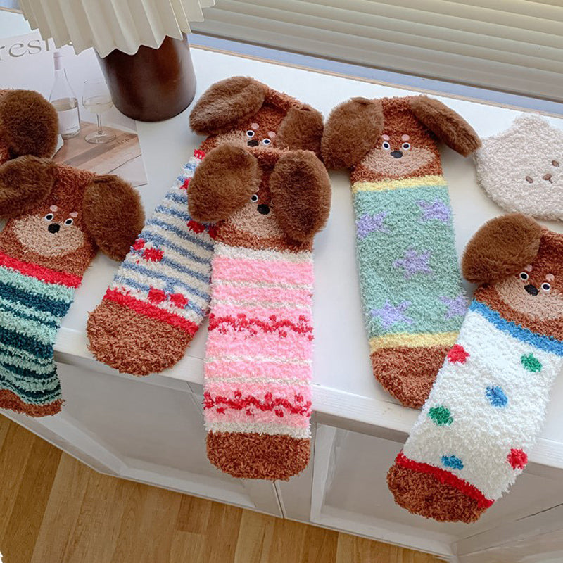 Warme Socken Mit Cartoon