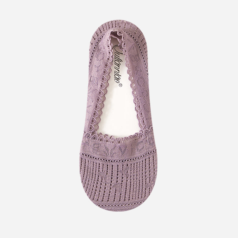 Atmungsaktive Spitzensocken