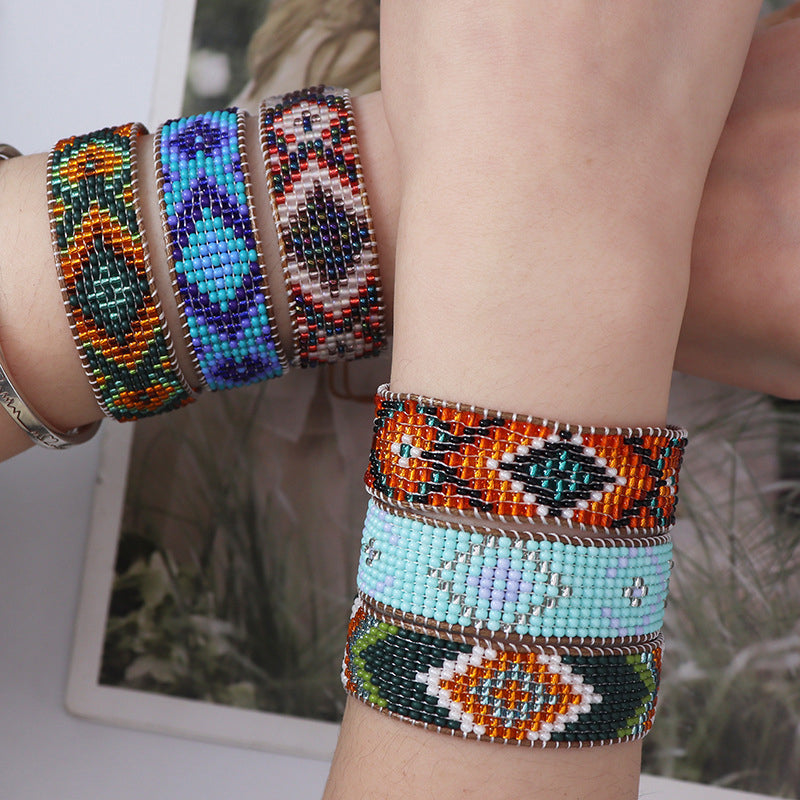 Handgewebtes Böhmisches Armband