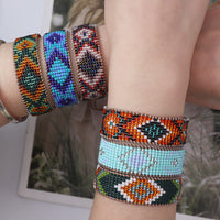Handgewebtes Böhmisches Armband