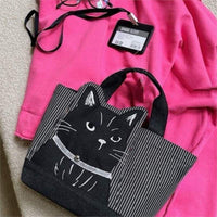 Niedliche Tasche Mit Katzenmuster