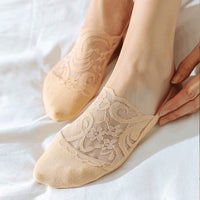 Atmungsaktive Blumensocken