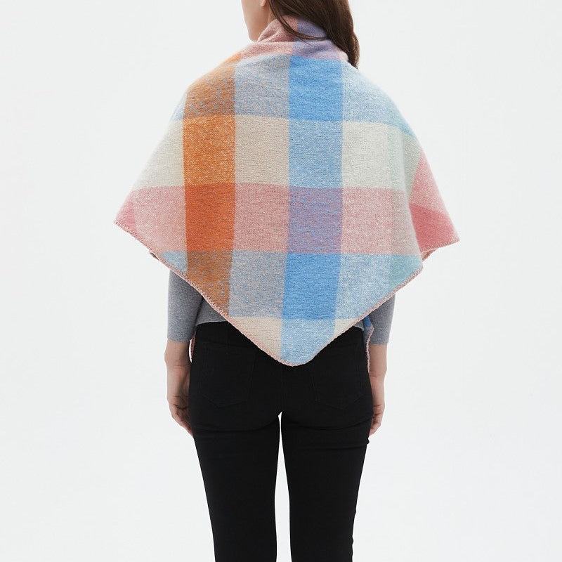 Warmer Karierter Schal
