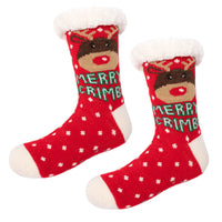 Weihnachts-Rutschfeste Warme Socken