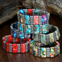 Buntes Boho-Armband