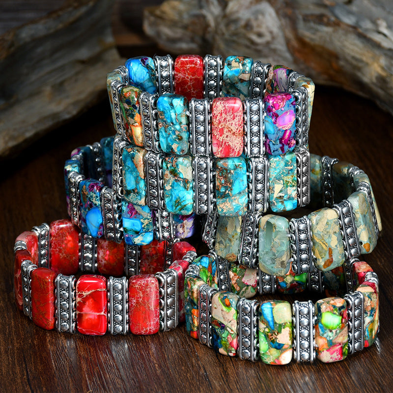 Buntes Boho-Armband