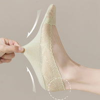 Atmungsaktive Spitzensocken