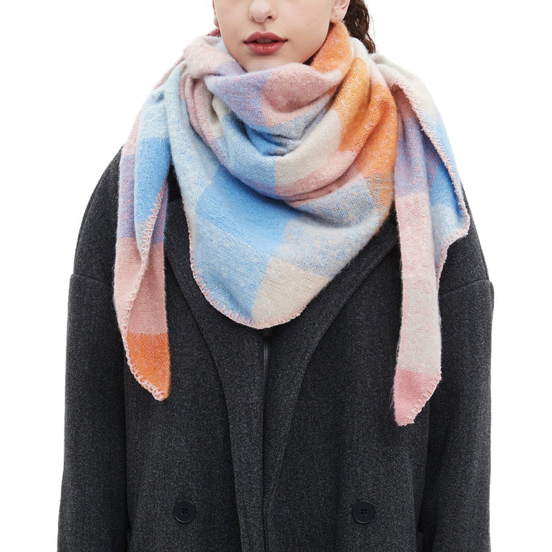 Warmer Karierter Schal