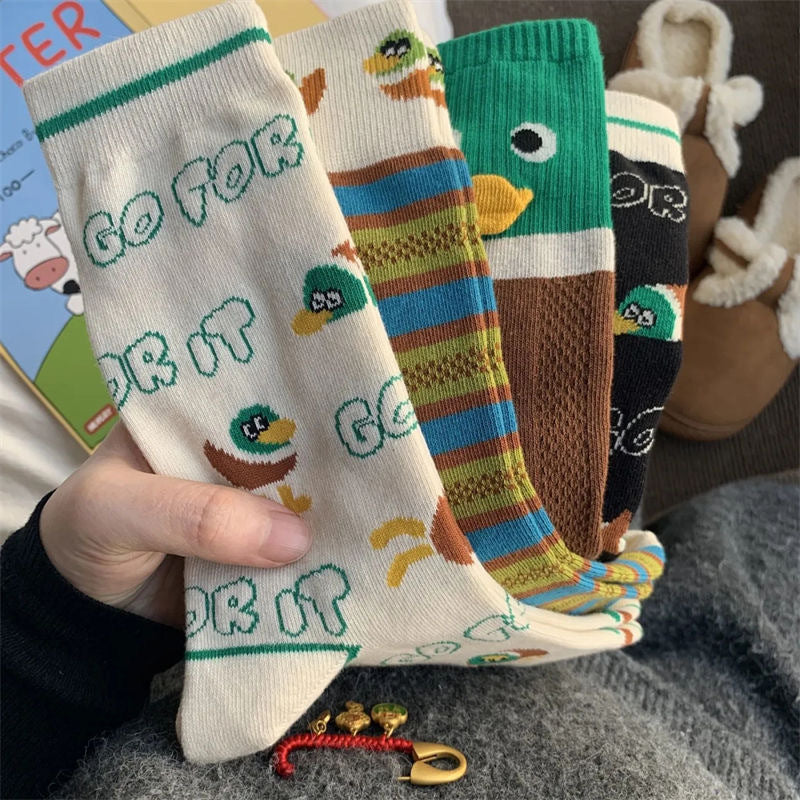 Lässige Cartoon-Socken
