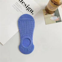 Einfarbige Freizeitsocken