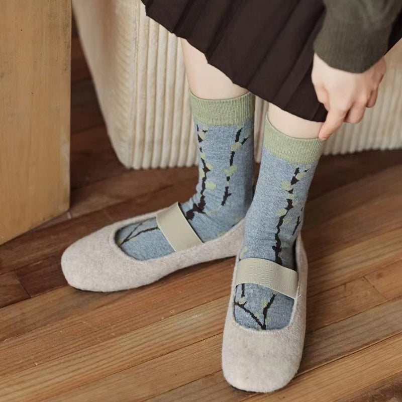 Vintage Lässige Socken