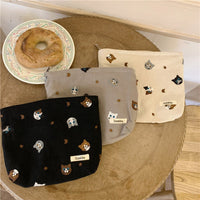 Lässige Tasche Mit Katzen-Print