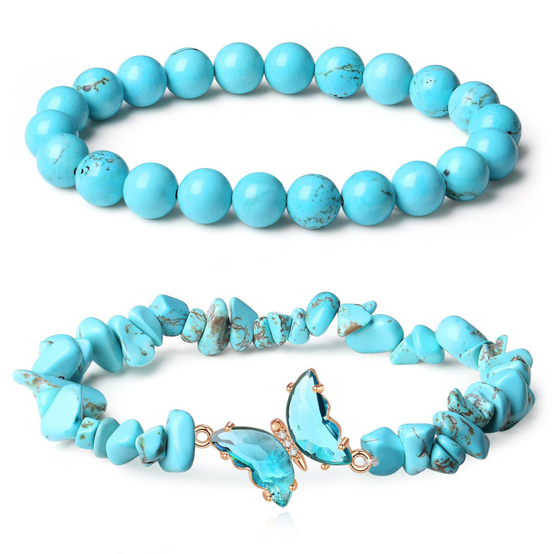 Schmetterlings Perlenarmband