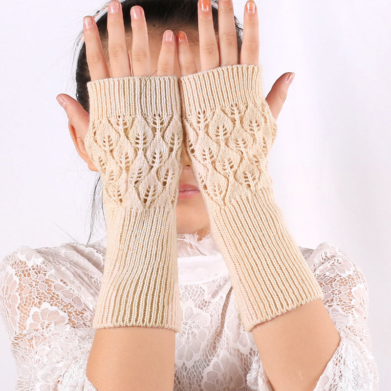 Einfarbig Warme Handschuhe