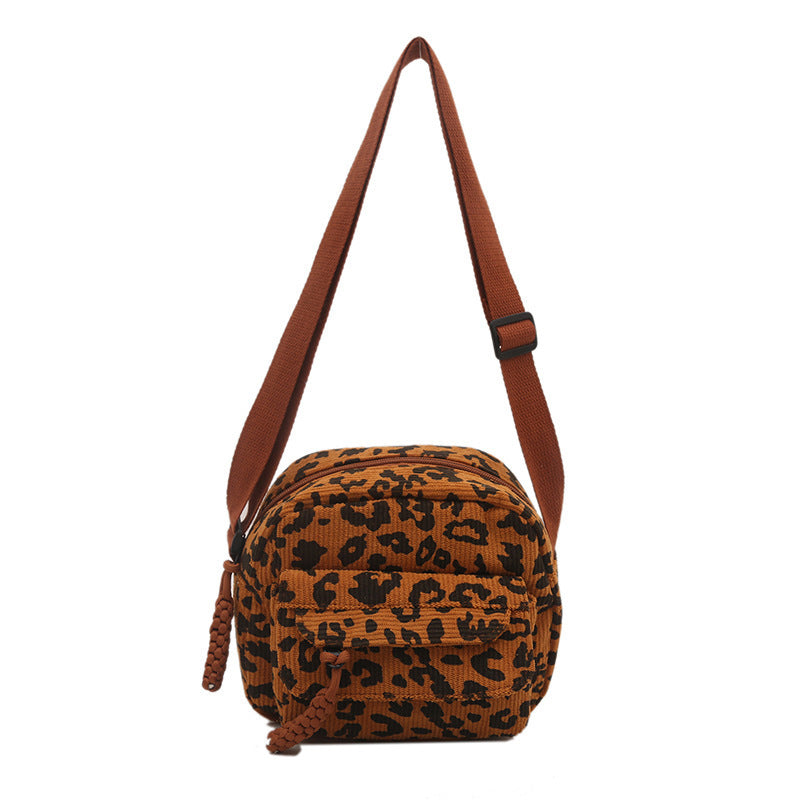 Vintage Leopardentasche