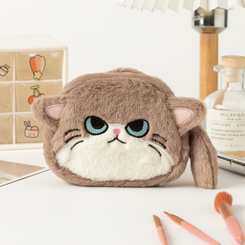 Geldbörse Mit Cartoon-Katze