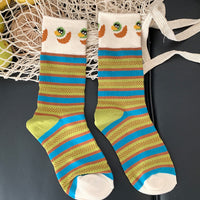 Lässige Cartoon-Socken