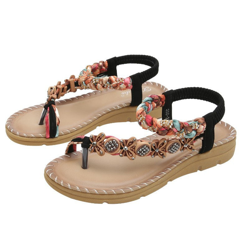 Lässige Böhmische Sandalen