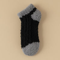 Warme Plüschsocken