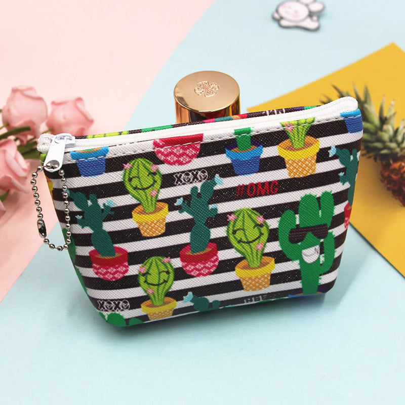 Geldbörse Mit Kaktusmuster