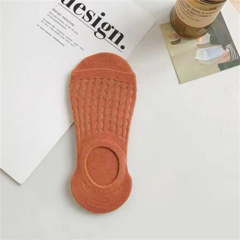 Einfarbige Freizeitsocken