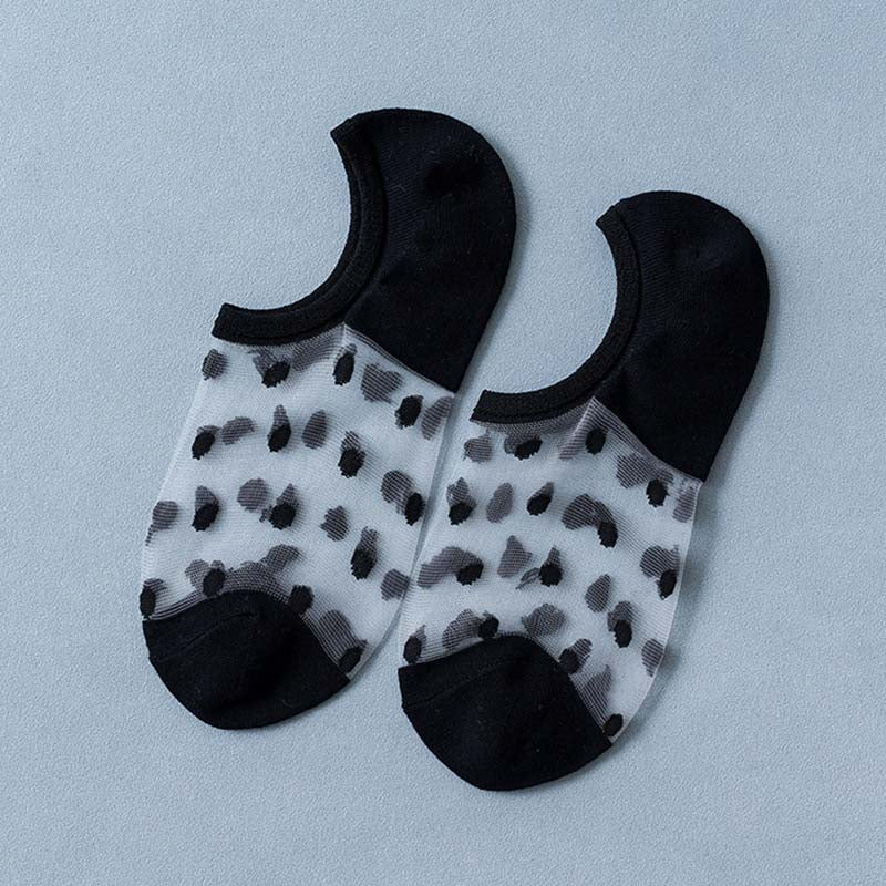 Atmungsaktive Polka Dot Socken