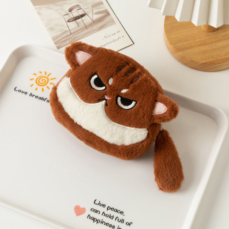 Geldbörse Mit Cartoon-Katze