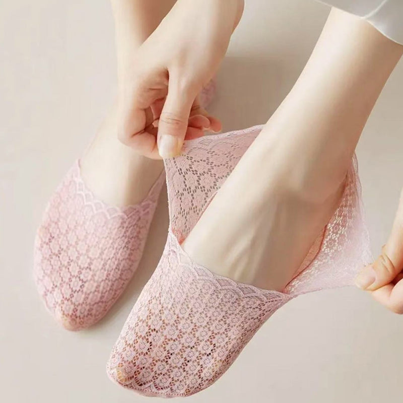 Atmungsaktive Blumensocken