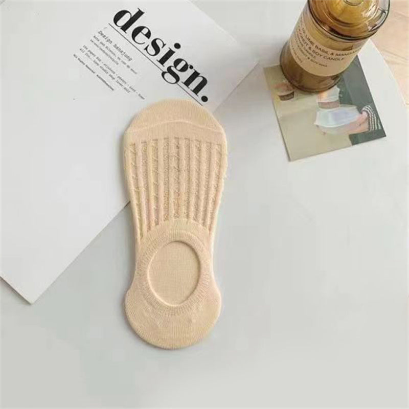 Einfarbige Freizeitsocken