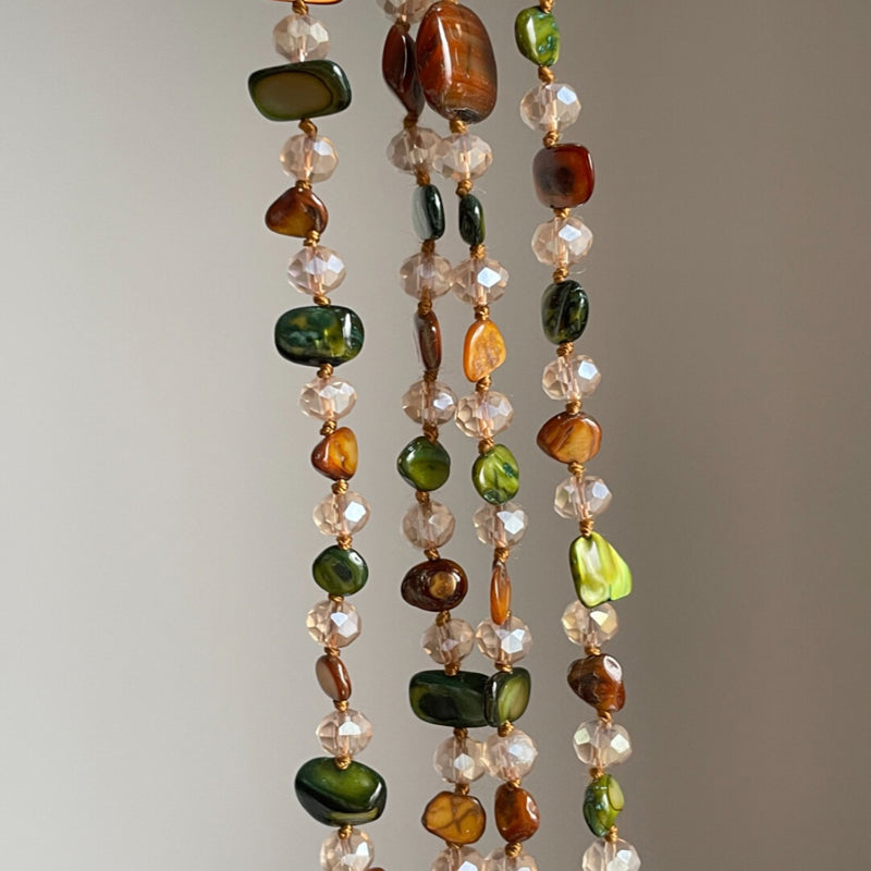 Böhmische Perlenkette