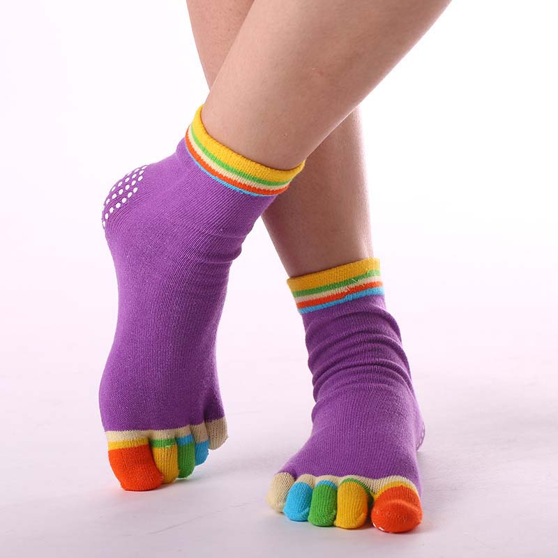 Lässige 5-Finger-Socken