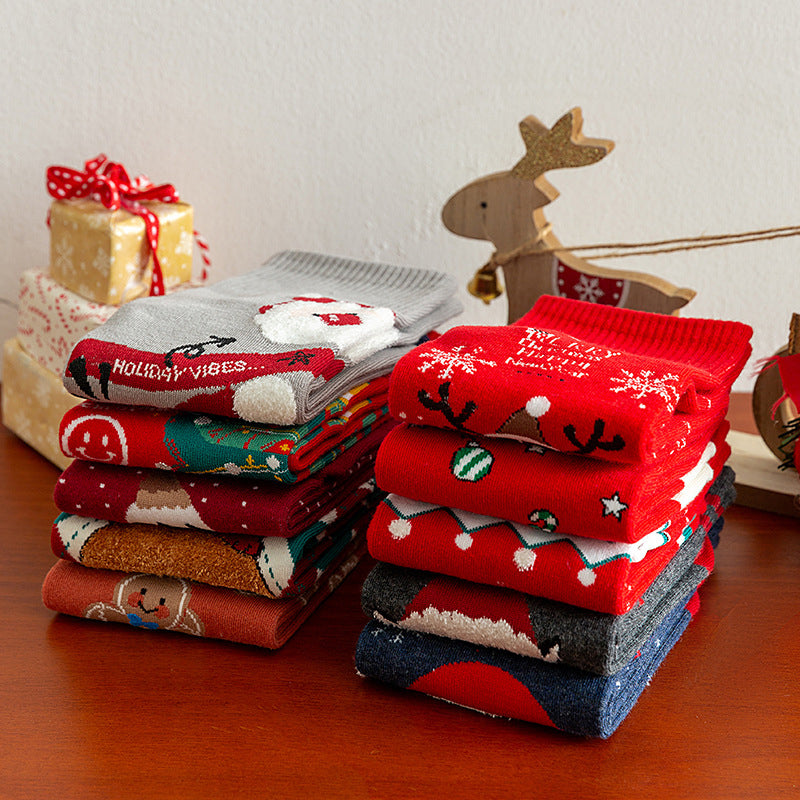 Lässige Weihnachtssocken