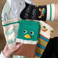 Lässige Cartoon-Socken