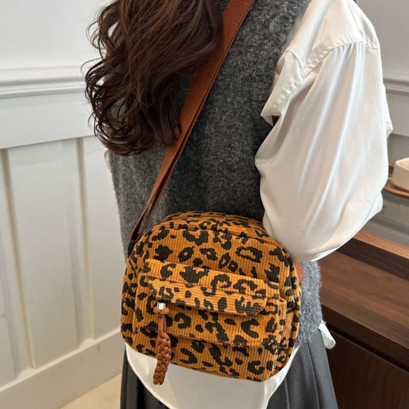 Vintage Leopardentasche
