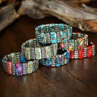 Buntes Boho-Armband