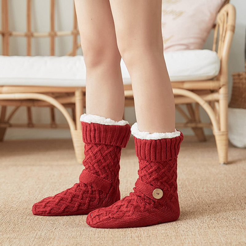 Warme Rutschfeste Socken