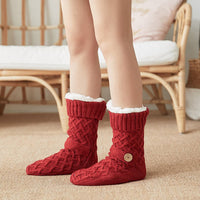 Warme Rutschfeste Socken