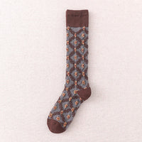 Vintage-Socken Mit Blumenmuster