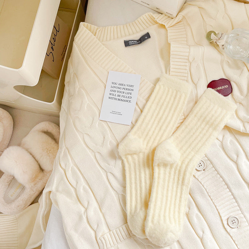 Lässige Warme Socken