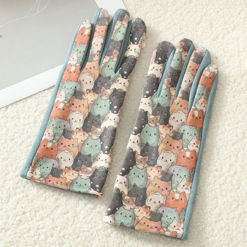 Cartoon Warme Handschuhe