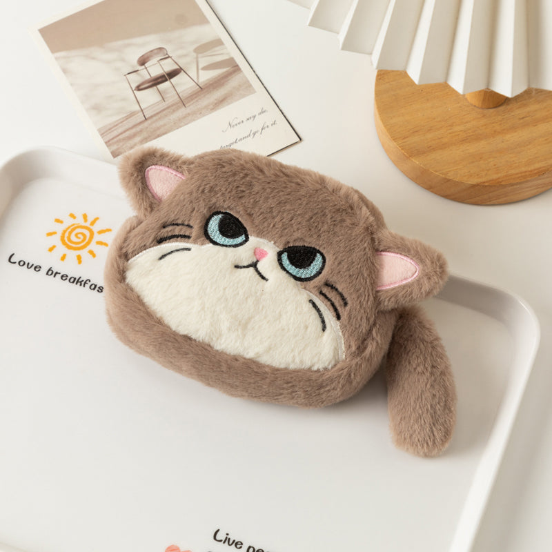 Geldbörse Mit Cartoon-Katze