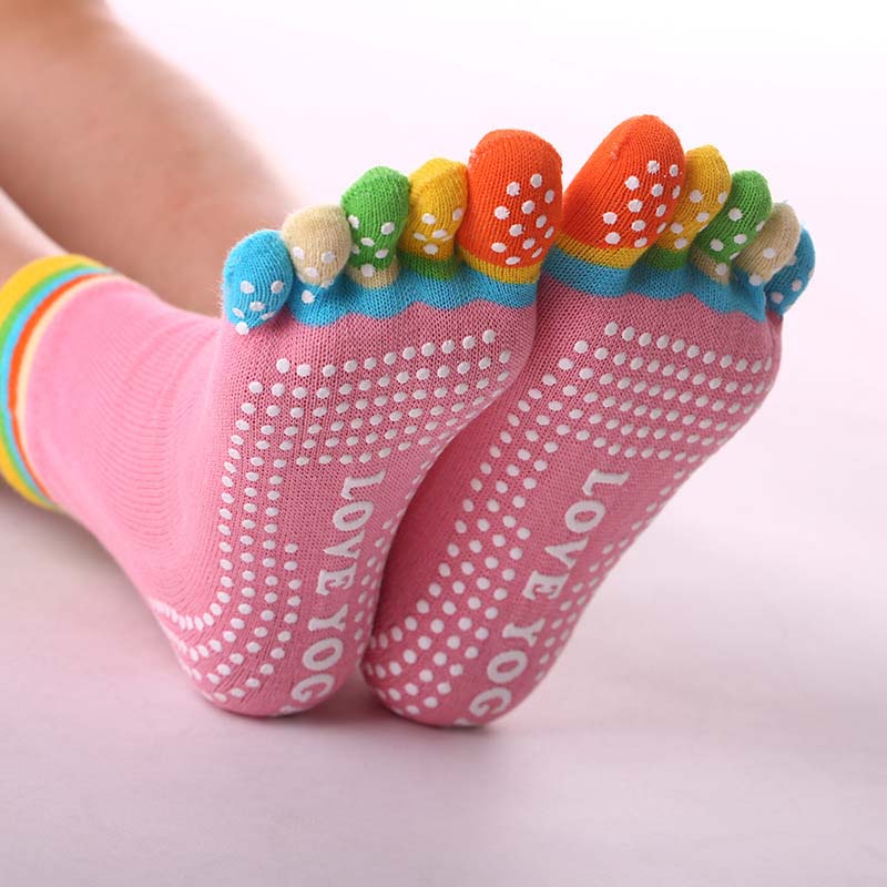 Lässige 5-Finger-Socken