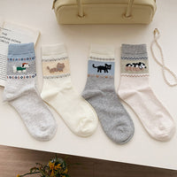 Socken Mit Cartoon-Tiermotiven