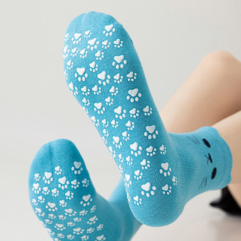 Lässige Socken Mit Katzenmuster
