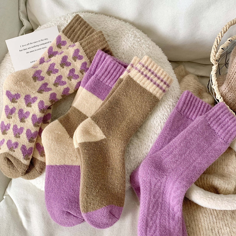 Lässige Warme Socken