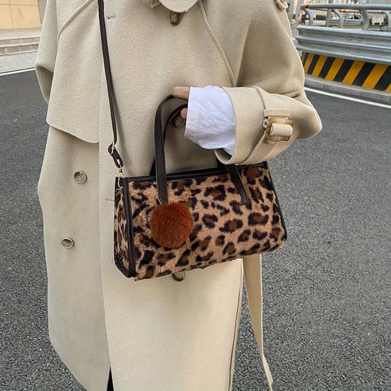 Vintage Leoparden Tasche