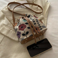 Vintage Tasche Mit Blumenmuster