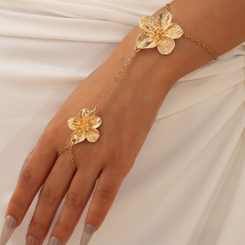 Vintage-Blumenarmband